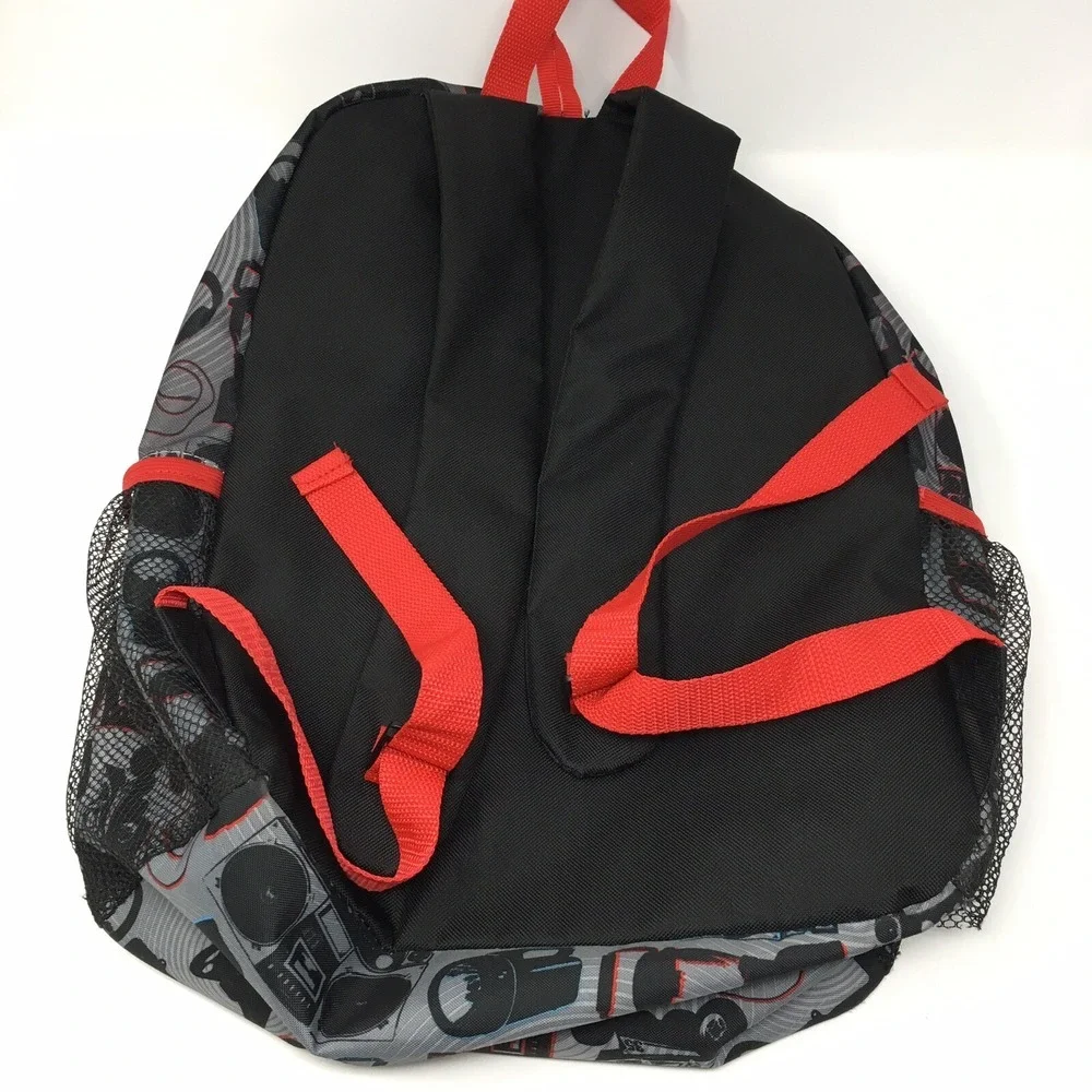 Mad Labs Backpack, Book‎ Bag - Black, Gray, Red, Maverick Accessory Design NWOT